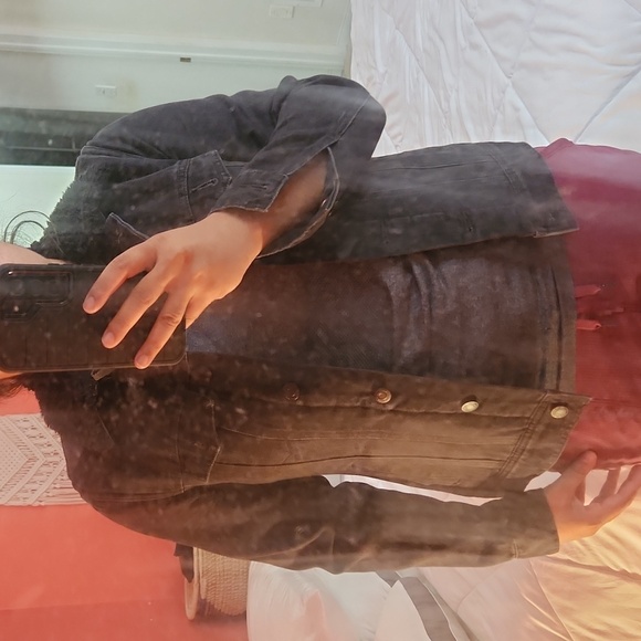 Fleece Lined Jean Jacket - Picture 4 of 4